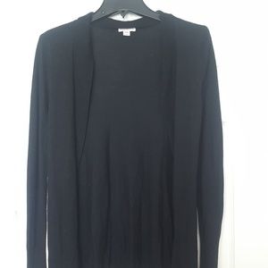 Black cardigan